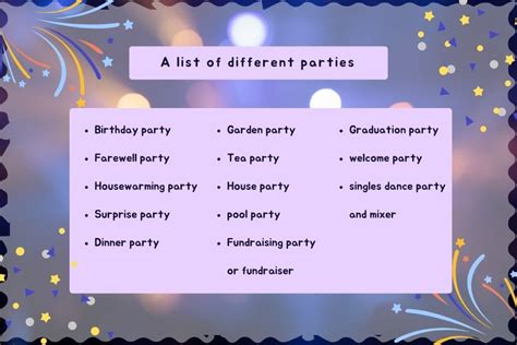 party expressions